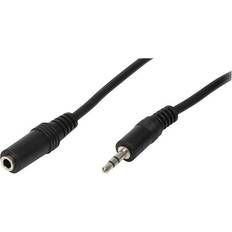 3.5mm 10m audio LogiLink 3.5mm - 3.5mm M-F 10m