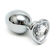 Butt Plug Small with Heartshaped Cristal