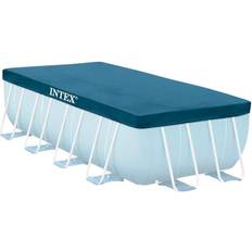 Intex Bâche hiver pour piscine tubulaire rectangulaire Bleu