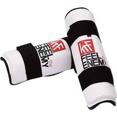 KRF White Tibia Shin Guard