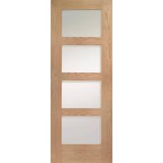 XL Joinery Shaker 4 Light Interior Door Clear Glass (76.2x198.1cm)