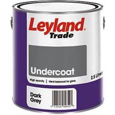 Leyland Trade Grey Paint Leyland Trade Undercoat Wood Paint, Metal Paint Grey 2.5L