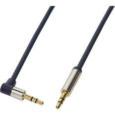 LogiLink 90° angled 3.5mm - 3.5mm