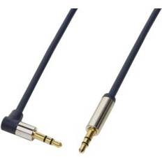 LogiLink 90° angled 3.5mm - 3.5mm