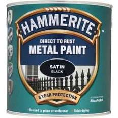 Hammerite Direct to Rust Metallfarbe Weiß 0.25L
