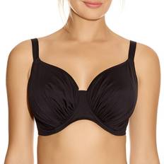 I Bikini Tops Fantasie Versailles Gathered Full Cup Bikini Top - Black