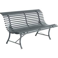 Noir Bancs de Jardin Fermob Louisiane 150cm Banc de Jardin