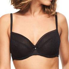 Chantelle courcelles Chantelle Courcelles Plunging Underwire Bra - Black