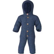 9-12M - Mädchen Jumpsuits ENGEL Natur Køredragt Uld-Fleece - Blå (52-575722)