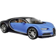 Maquettes Maisto Voiture Tech Bugatti Chiron 1:24 Bleu