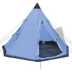 Waterafstotend Tenten vidaXL Tent 4-persoons blauw