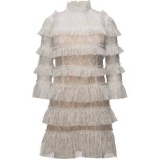 Carmine Mini Dress - Cloudy White