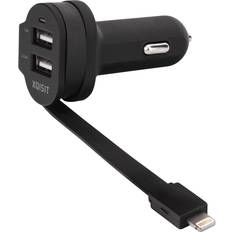 Xqisit Laddare Batterier & Laddbart Xqisit Dual Car Charger 6A Micro USB