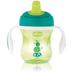 Chicco Drinkbekers met tuit Chicco Trainingsbeker met handvatten 200 ml oranje 6 m