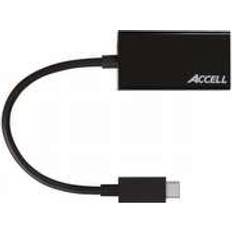 2.0 - Standard HDMI-standard HDMI - USB-kabel Kabler Accell USB C 3.1 -HDMI 2.0 M-F 0.2m