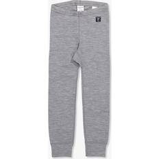 18-24M Superundertøy Polarn O. Pyret Thermal Merino Kids Long Johns - Grey Melange (60379206)