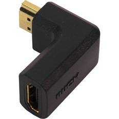 Hdmi adapter angle LogiLink AH0005 90° Angle HDMI - HDMI M-F Adapter