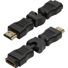 Kablar LogiLink 270° Slewable HDMI - HDMI M-F Adapter