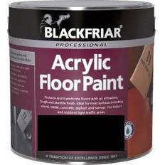 Blackfriar Professional Acrylic Floor Paint Black 1L