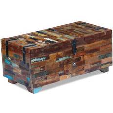 vidaXL Solid Coffee Table 40x80cm