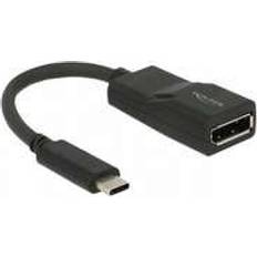 Cables DeLock 4K USB C-DisplayPort M-F 0.1m