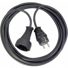 Mejor_valorados Alargadores Brennenstuhl 1165460 Alargador eléctrico IP20 H05VV-F3G1,5 de 10 m (Negro)