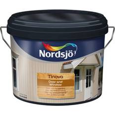 Träfärger Målarfärg på rea Nordsjö Tinova Door & Window Träfärg Svart 2.5L