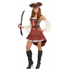 Merirosvot Juhlamekot Amscan Adults Castaway Pirate Costume