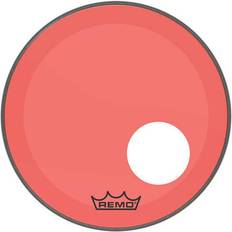 Orange Drum Heads Remo Powerstroke P3 Colortone Offset Hole 18"