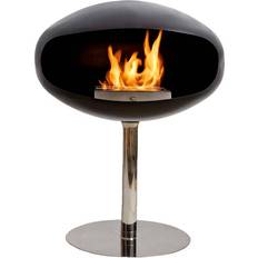 Fritstående Biopejse Cocoon Fires Pedestal Black