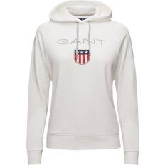 Gant Shield Sweat Hoodie - Eggshell