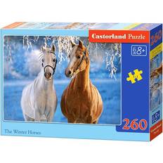 Puslespil Castorland The Winter Horses 260 Pieces