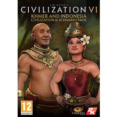 Cooperativo Videojuegos de PC Sid Meier's Civilization VI: Khmer and Indonesia - Civilization & Scenario Pack (PC)