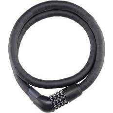ABUS Cerradura de cable Tresor Steel-O-Flex 1360/110 Noir