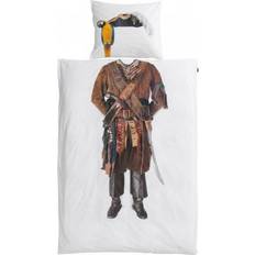 Bruna Bäddset Barnrum Snurk Pirate Duvet Cover Junior 100x140cm