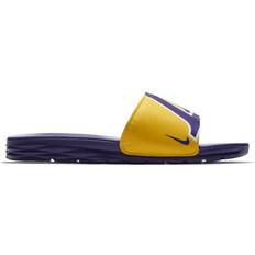 Nike Purple Slides Nike Benassi Solarsoft NBA - Amarillo/Field Purple/Field Purple