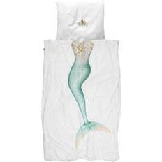 Havfrue sengetøj Snurk Mermaid Duvet Cover Junior 100x140cm