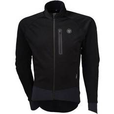 Men winter jacket black AGU Pro Winter Soft Shell Jacket Men - Black