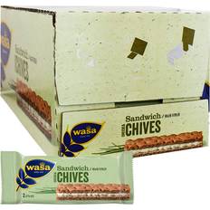 Wasa Kekse, Knäckebrot & Zwieback Wasa Sandwich Cheese & Chives 37g 24Pack