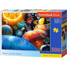 Castorland Klassiska pussel Castorland Planets & Their Moons 300 Bitar