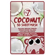 W7 3D Sheet Face Mask Coconut