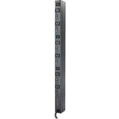 9 Regletas de Enchufes Schneider Electric APC Rack PDU Basic Zero U unidad de distribución de energía PDU 9 salidas AC 0U Negro