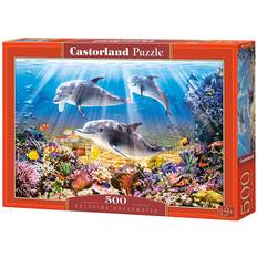 Castorland Jigsaw Puzzles Castorland Dolphins Underwater 500 Pieces