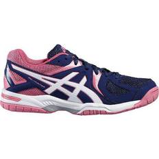 Badminton Racket Sport Shoes Asics Gel- Hunter 3 W - Indigo Blue/White/Azalea Pink