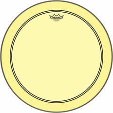 Vert Peaux de tambour Remo P3-1320-CT-YE Powerstroke P3 Colortone Yellow 20 pouces