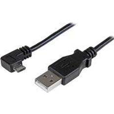 Kaapelit StarTech Right Angle USB A-USB Micro-B 2.0