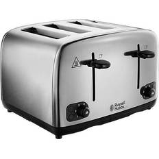 Russell Hobbs Reheat function - Stainless Steel Toasters Russell Hobbs Adventure 4 Slot