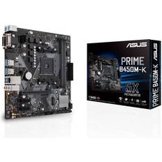 ASUS B450 - Socket AM4 Placas Base ASUS B450M-K Prime AM4 DDR4 PCX MATX DVI