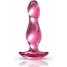 Pipedream Plug Anal en Verre Icicles N&deg 73 Rose