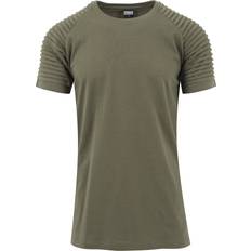 Urban Classics Pleat Raglan T-shirt - Olive